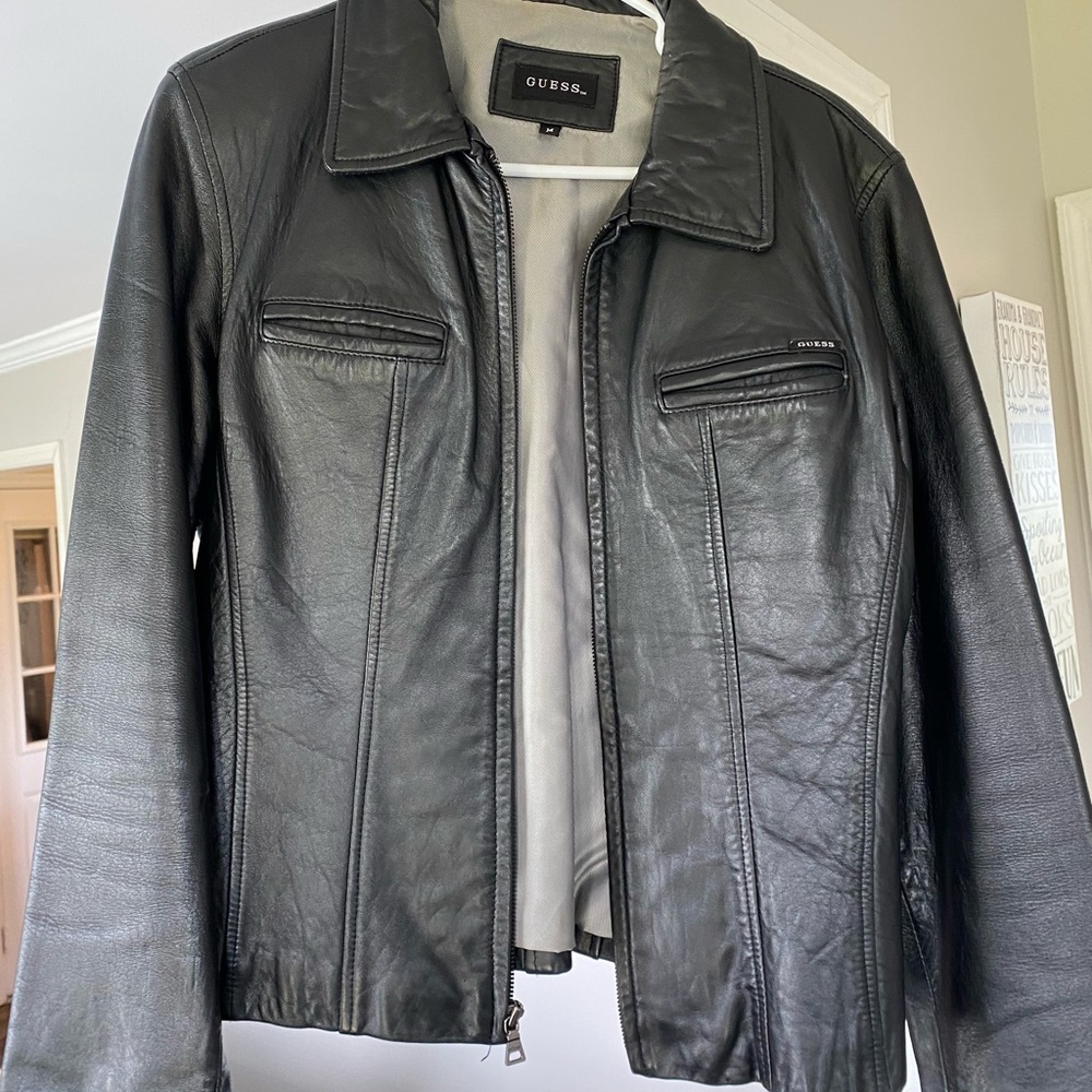 Leather jacket